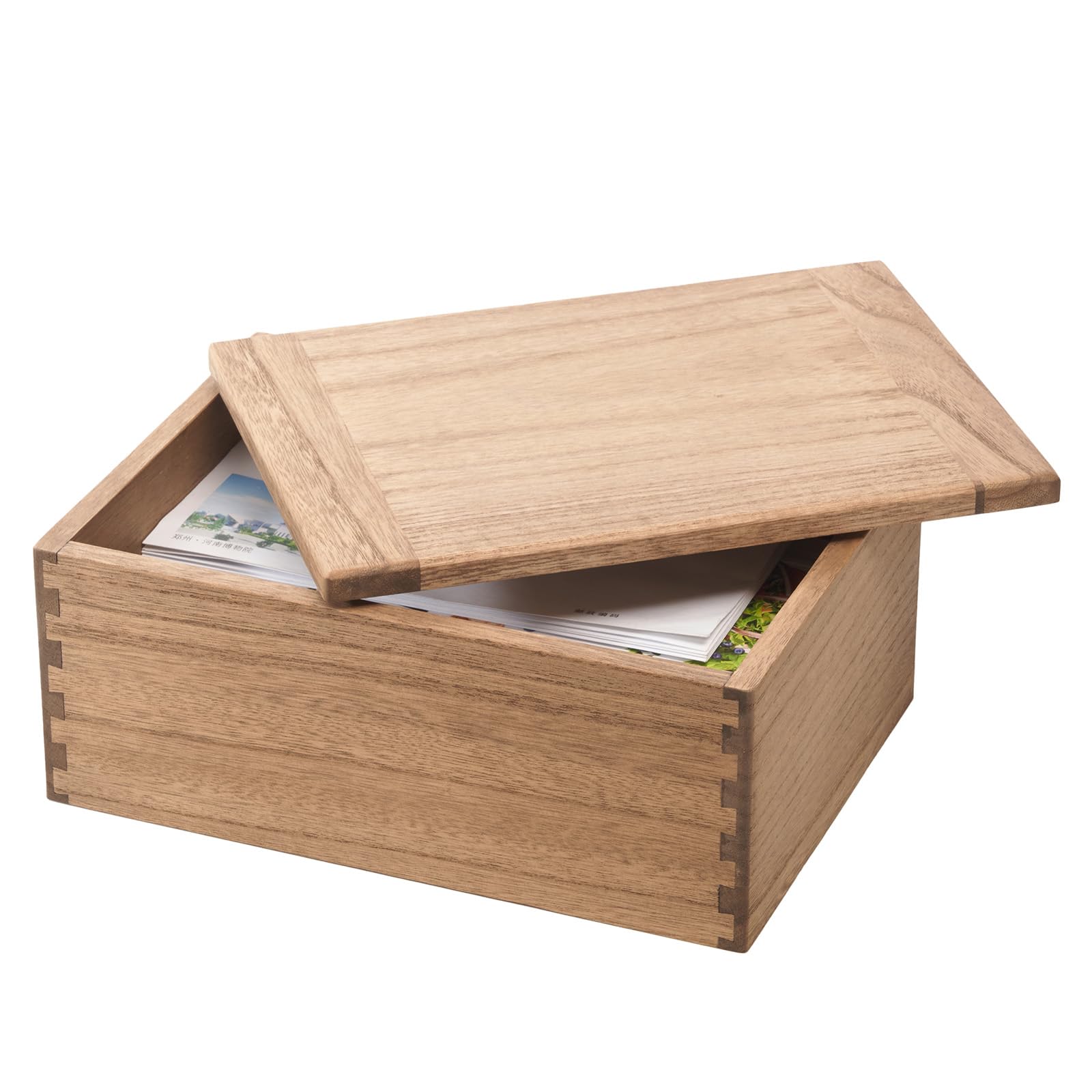 Wood Storage Basket