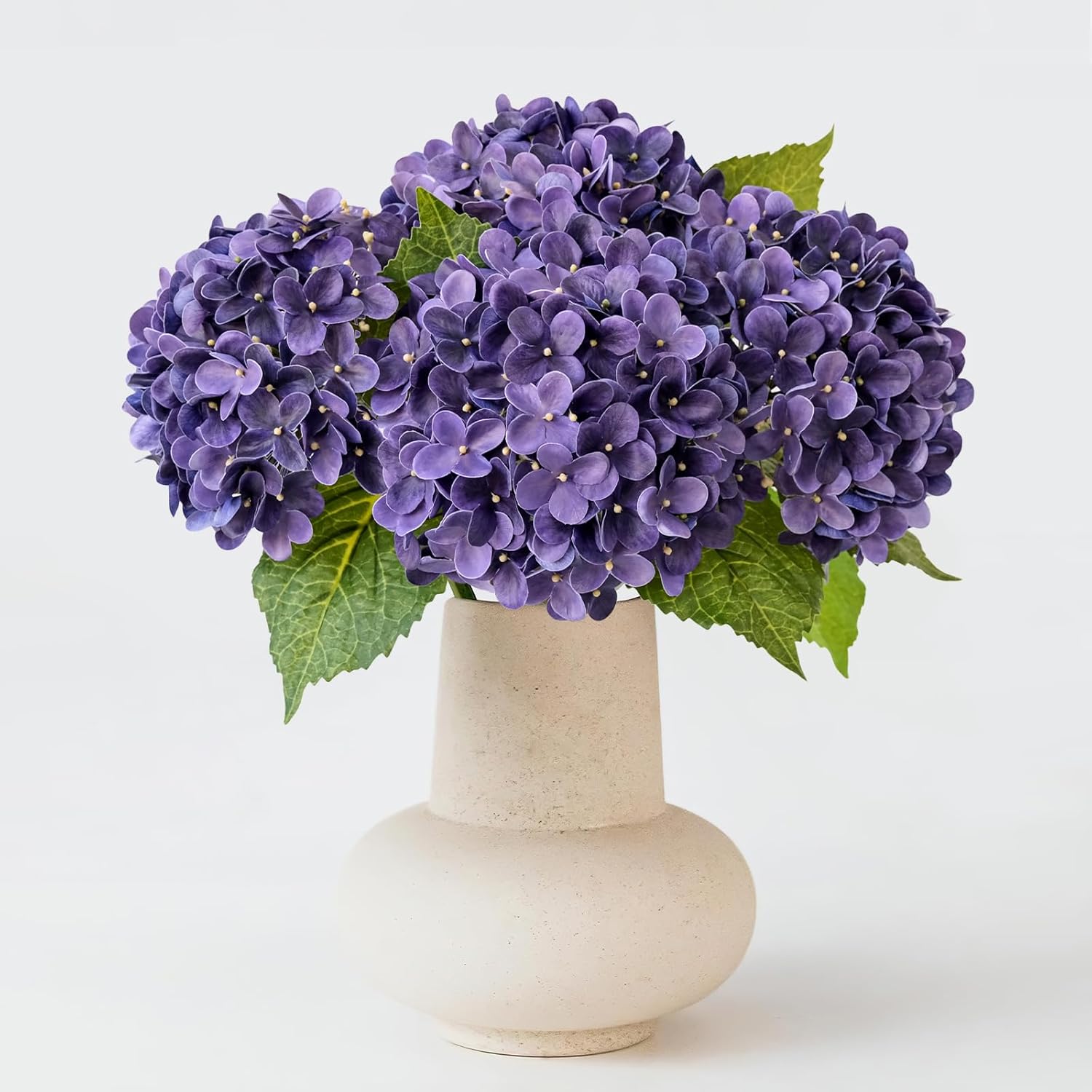 Boho Blue Artificial Flowers — 20" — Violet Purple