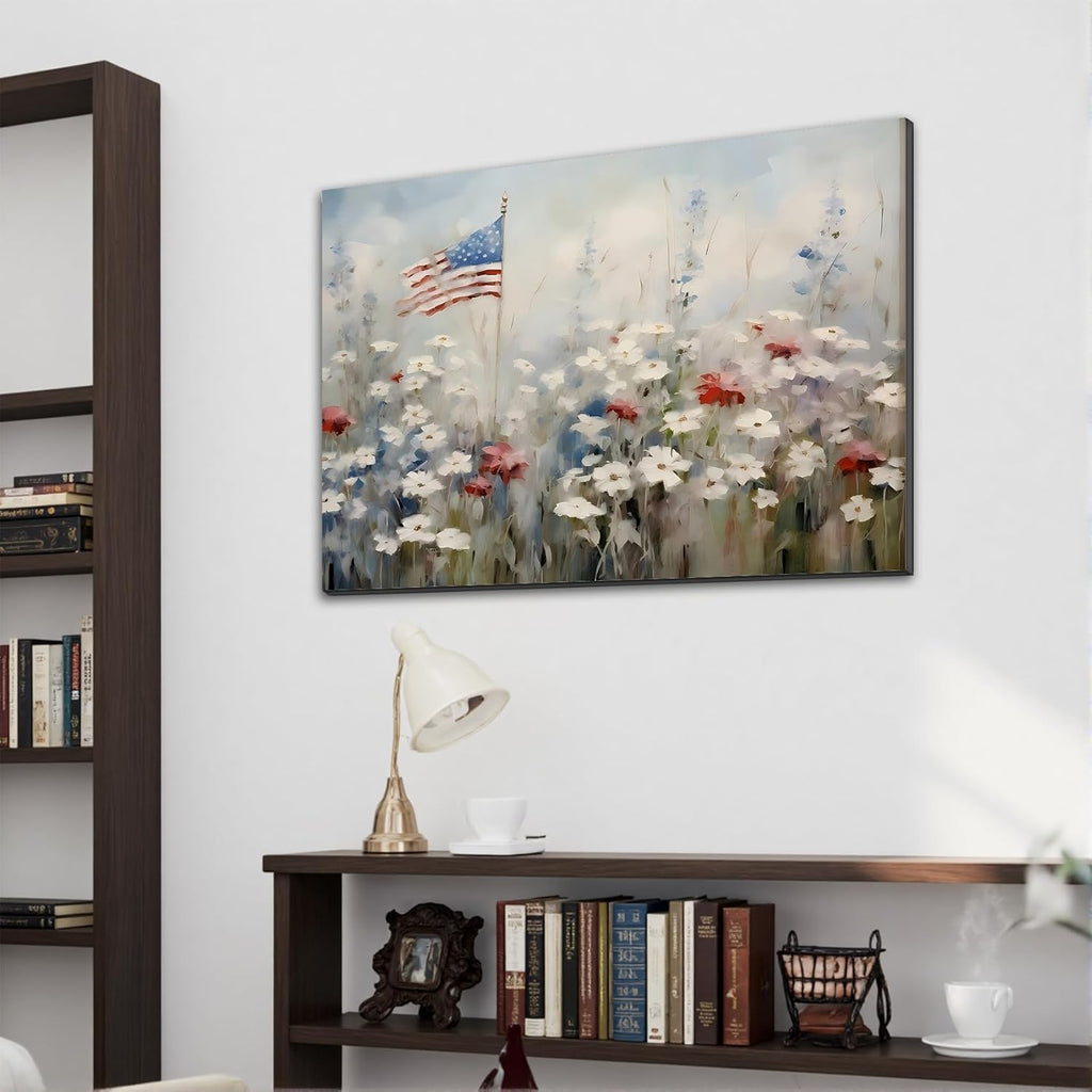 Framed Fabric Wall Decor — 12" - View 7