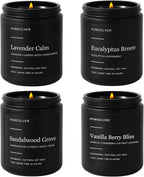 Wood Scented Candle — Set of 4 - View 8