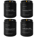 Wood Scented Candle — Set of 4