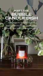 Modern Grey Candle - View 2