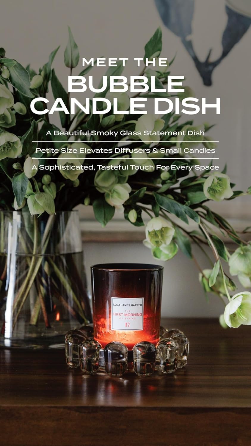 Modern Grey Candle - View 2