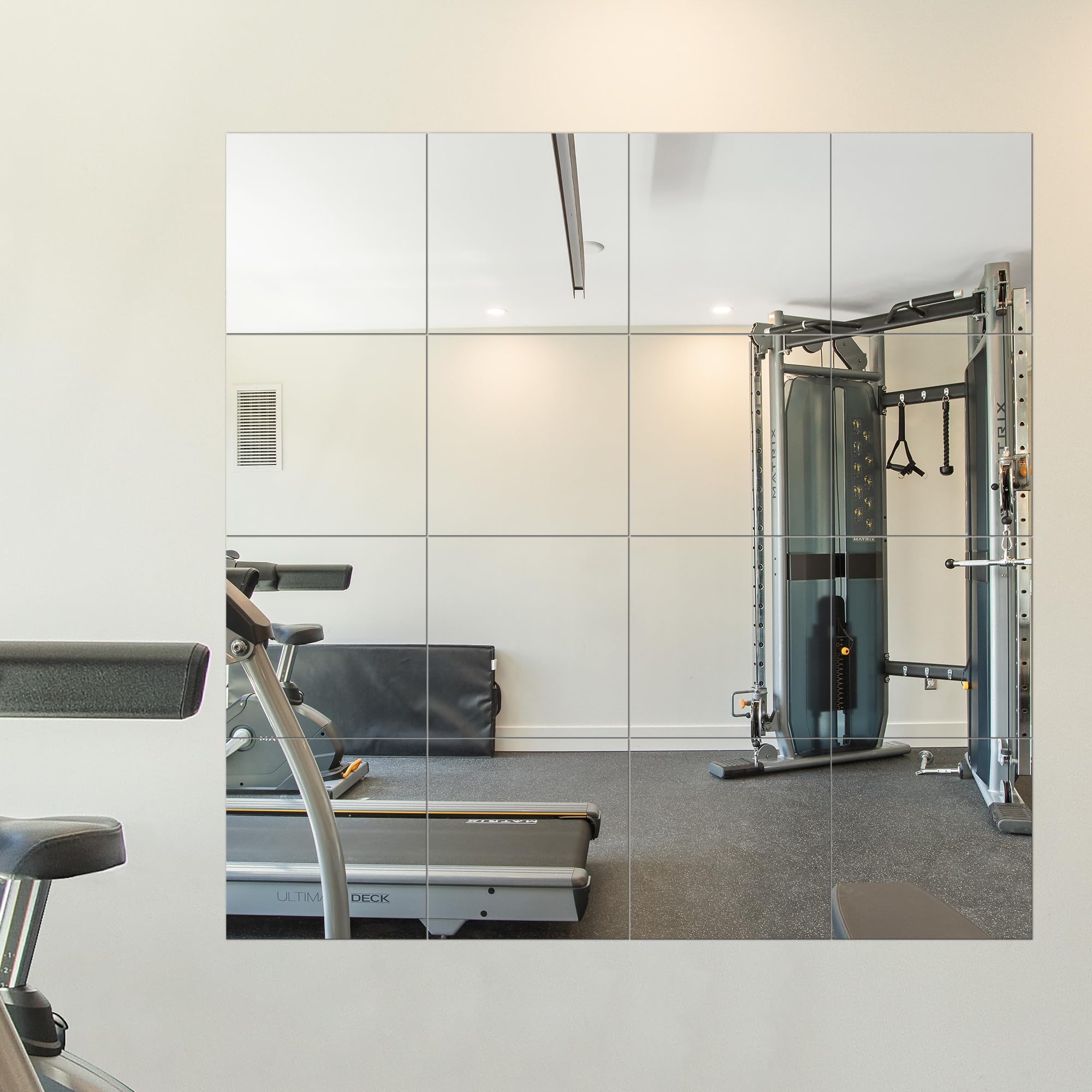 Glass Wall Mirror — 12"