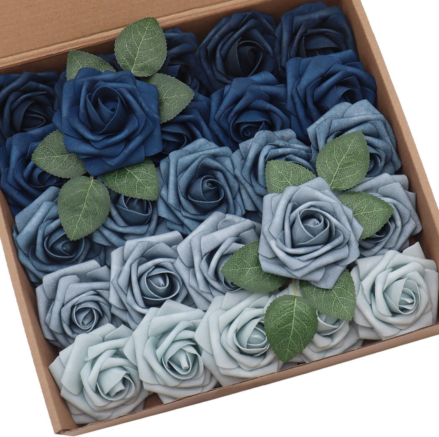 Beige Artificial Plant — 3" — Shades of Blue
