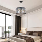 Luxe Glass Chandelier — 16" - View 5