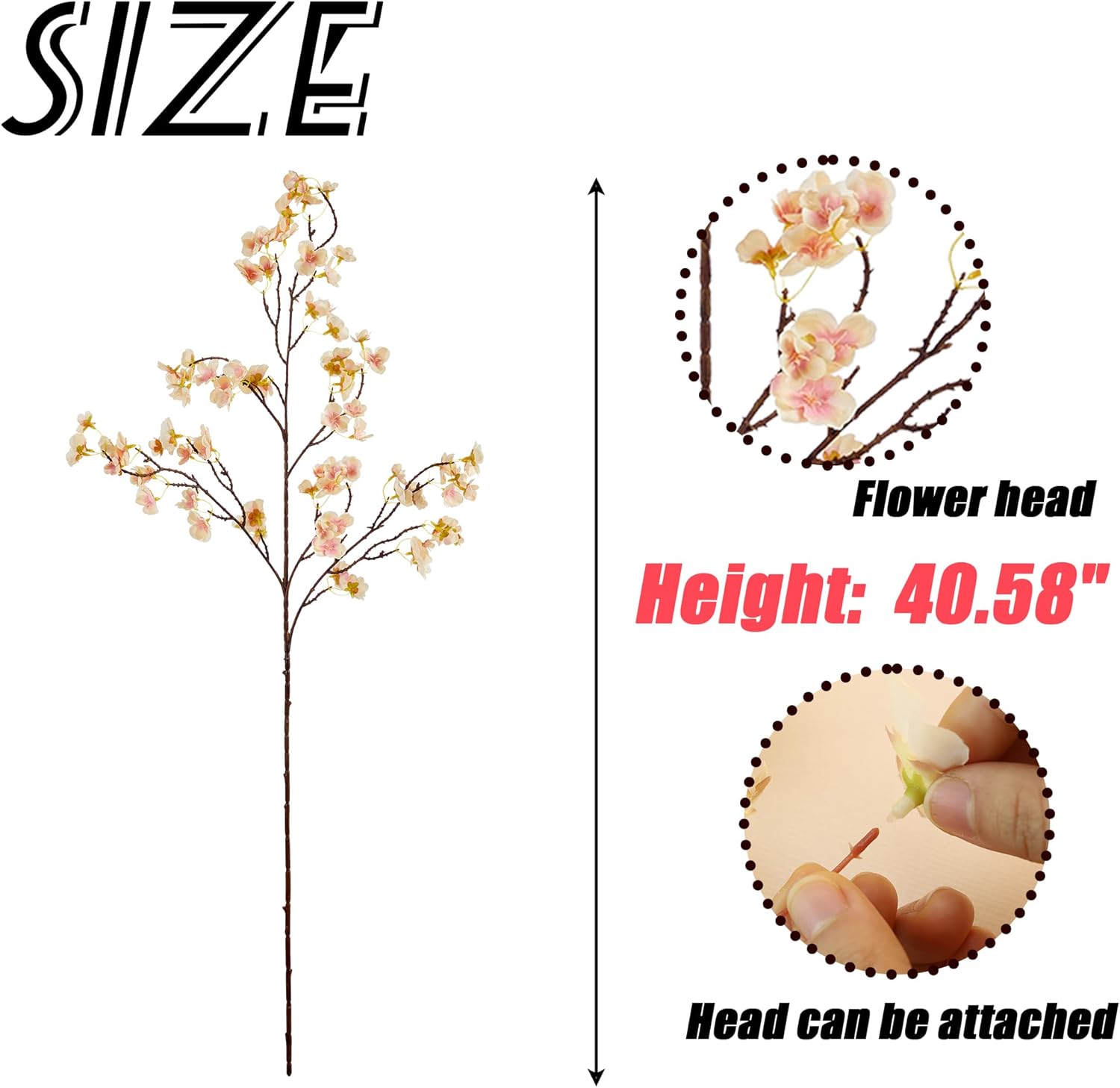 Gold Artificial Plant — 58" - View 2