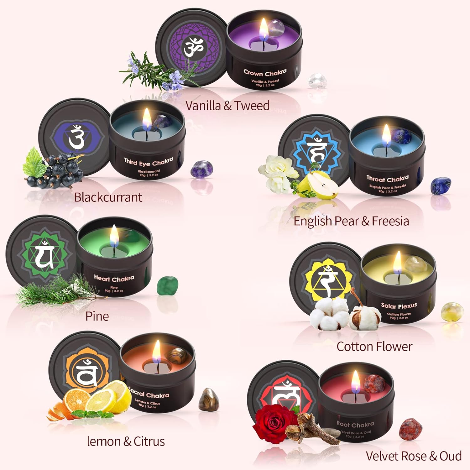 Luxe Glass Scented Candle - View 5