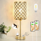 Dimmable Luxe Blue Desk Lamp
