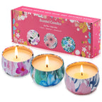 Soy Pink Scented Candle