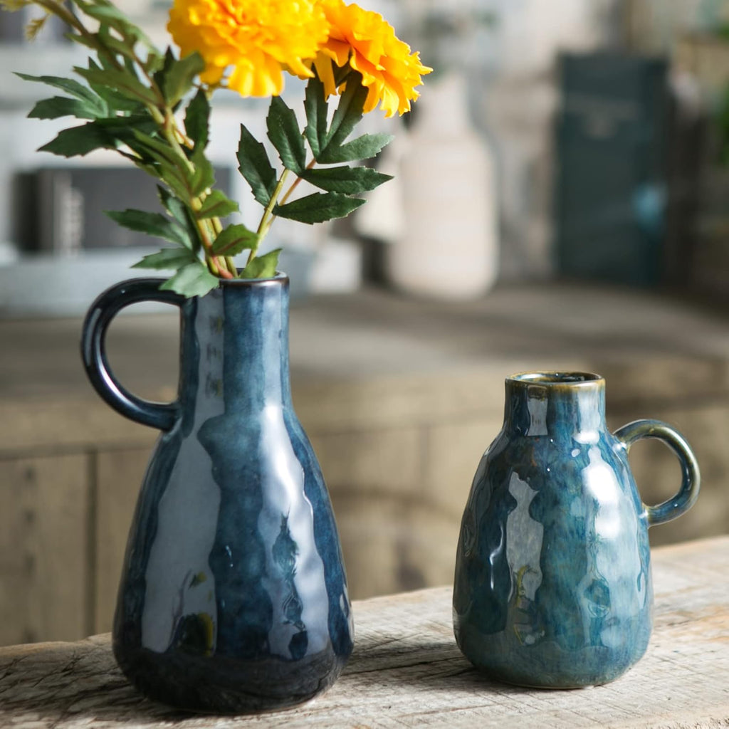 Farmhouse Black Vase Set — Set of 2 - View 8