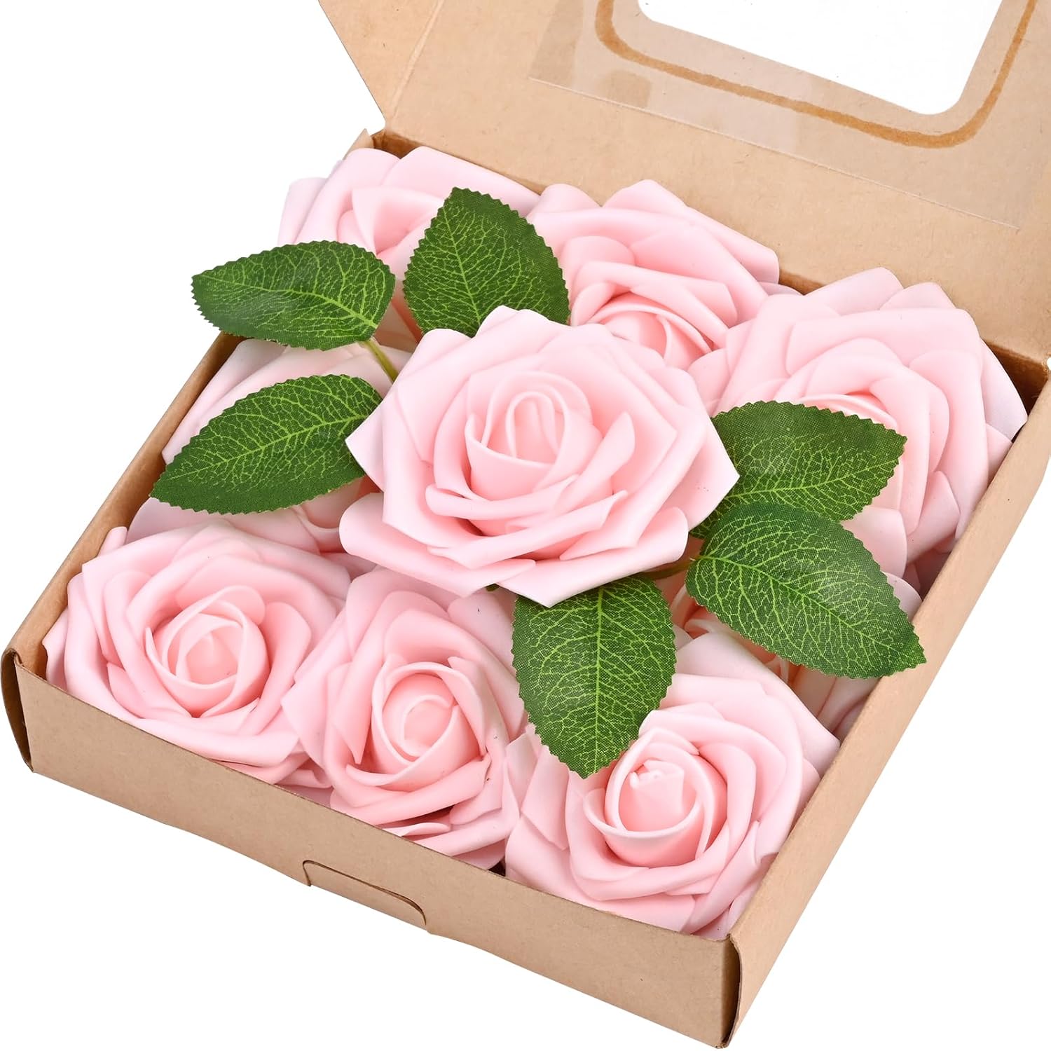 Black Artificial Flowers — Pink