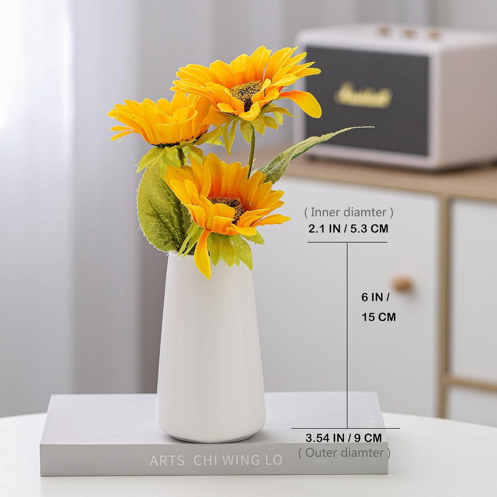 Boho Beige Flower Vase - View 4