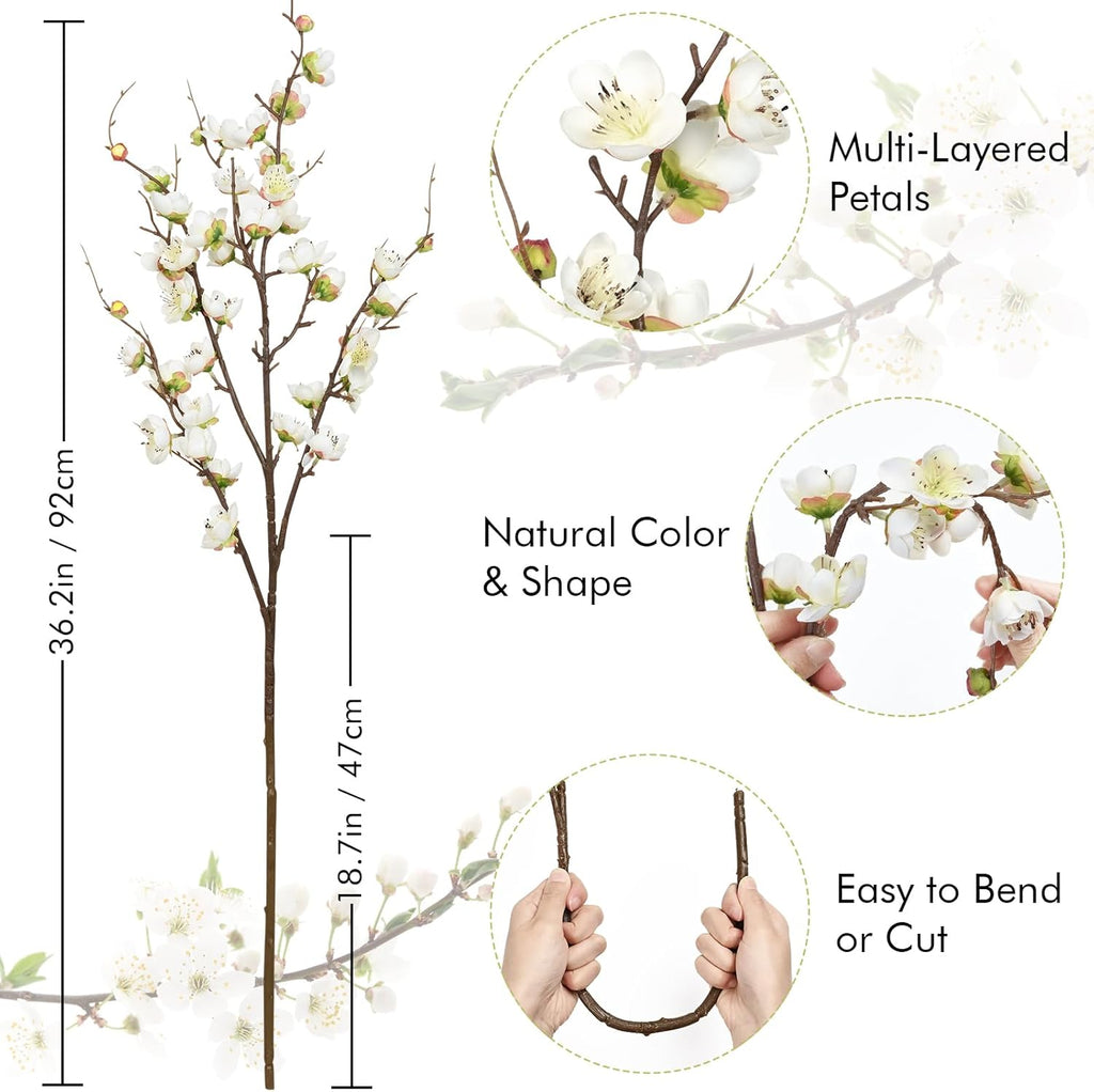 Beige Artificial Flowers — 36" - View 6