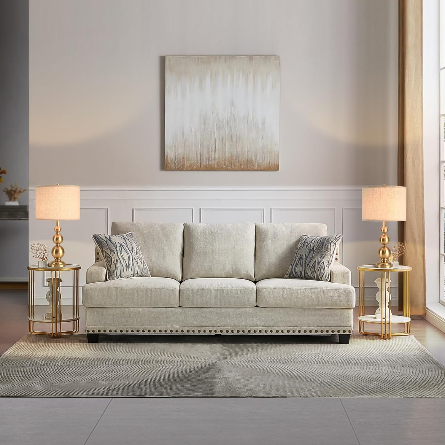 Luxe Black Table Lamp — 24.4" - View 7