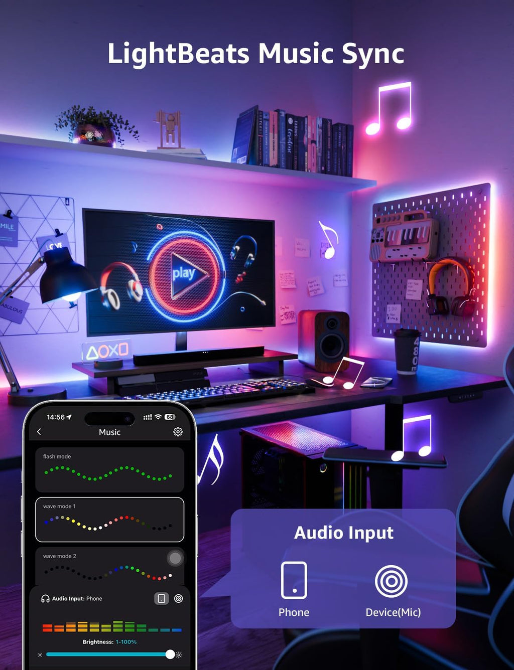 Smart Metal LED Strip Lights - View 7