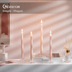 Modern Orange Candle - View 4