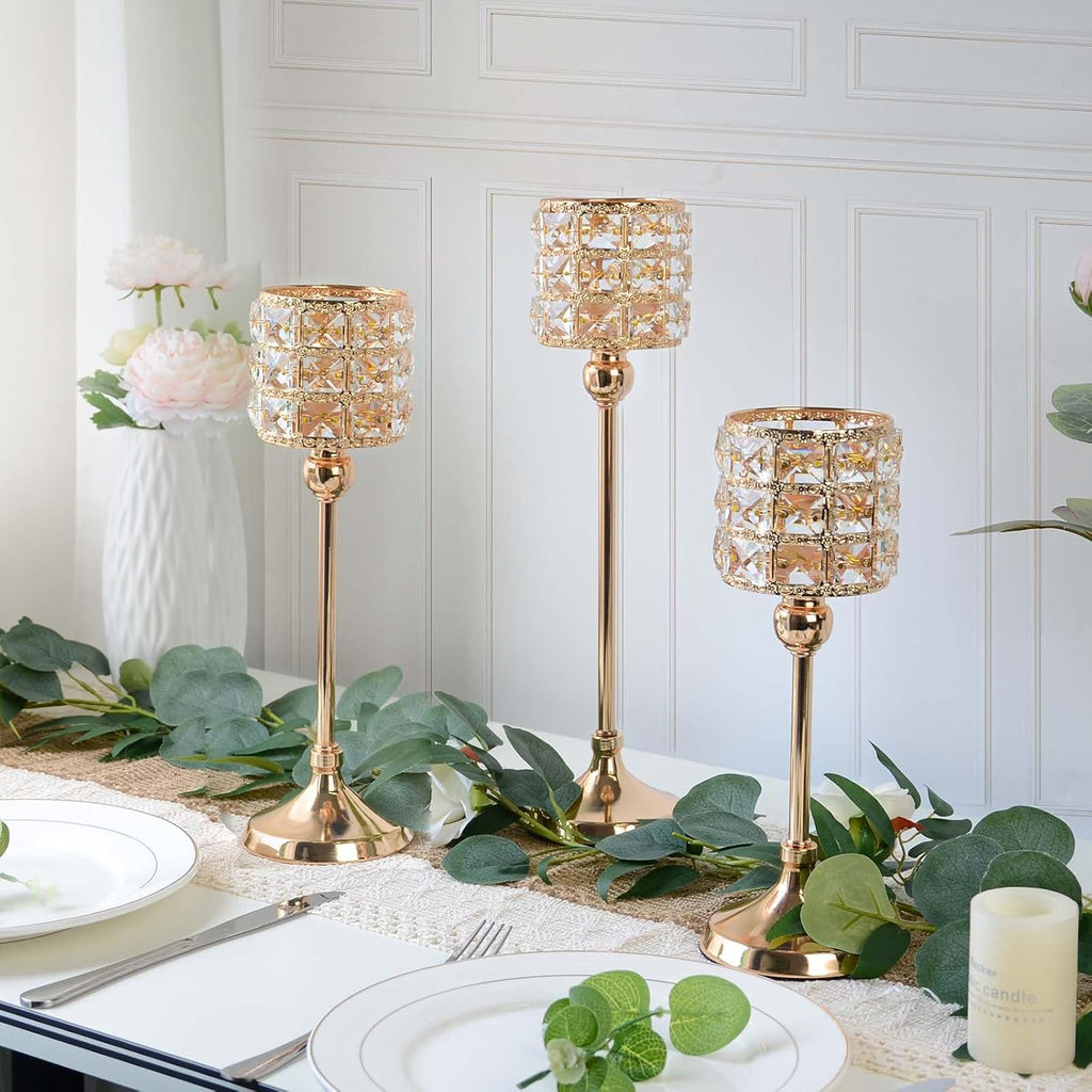 Luxe Gold Candle — Set of 3 - View 2