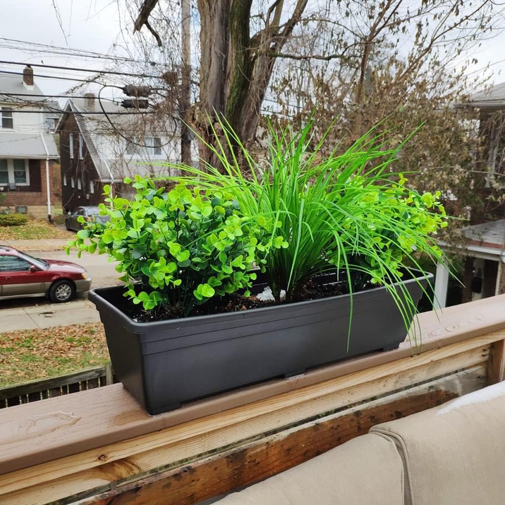 Farmhouse Wood Faux Plant - View 3