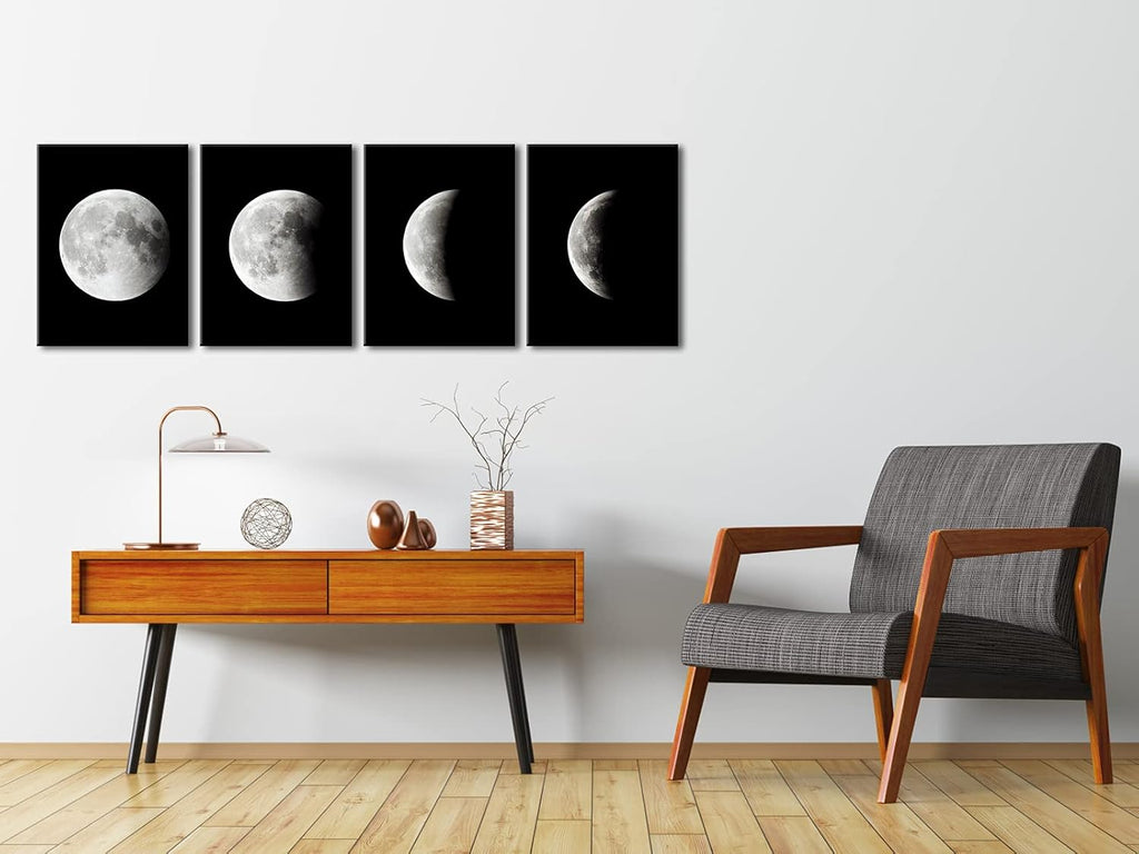 Modern Metal Canvas Wall Art — 16" - View 3