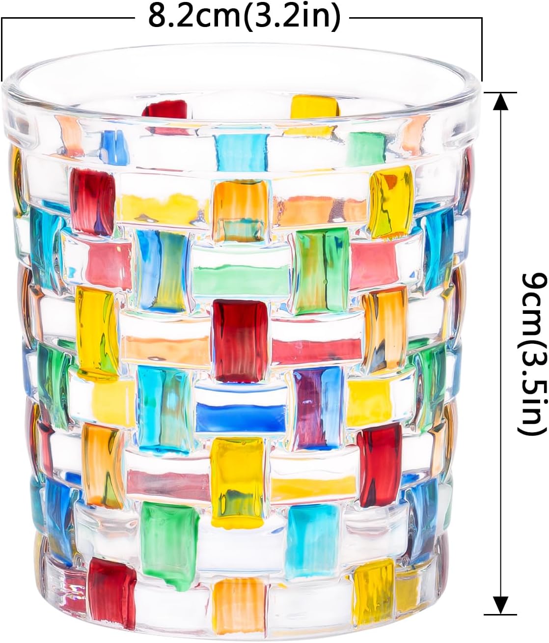 Boho Glass Candle - View 7