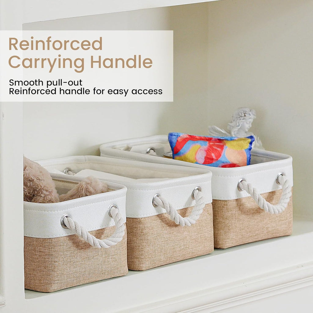 Beige Storage Bin — 2" - View 3