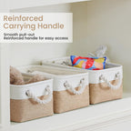 Beige Storage Bin — 2" - View 3