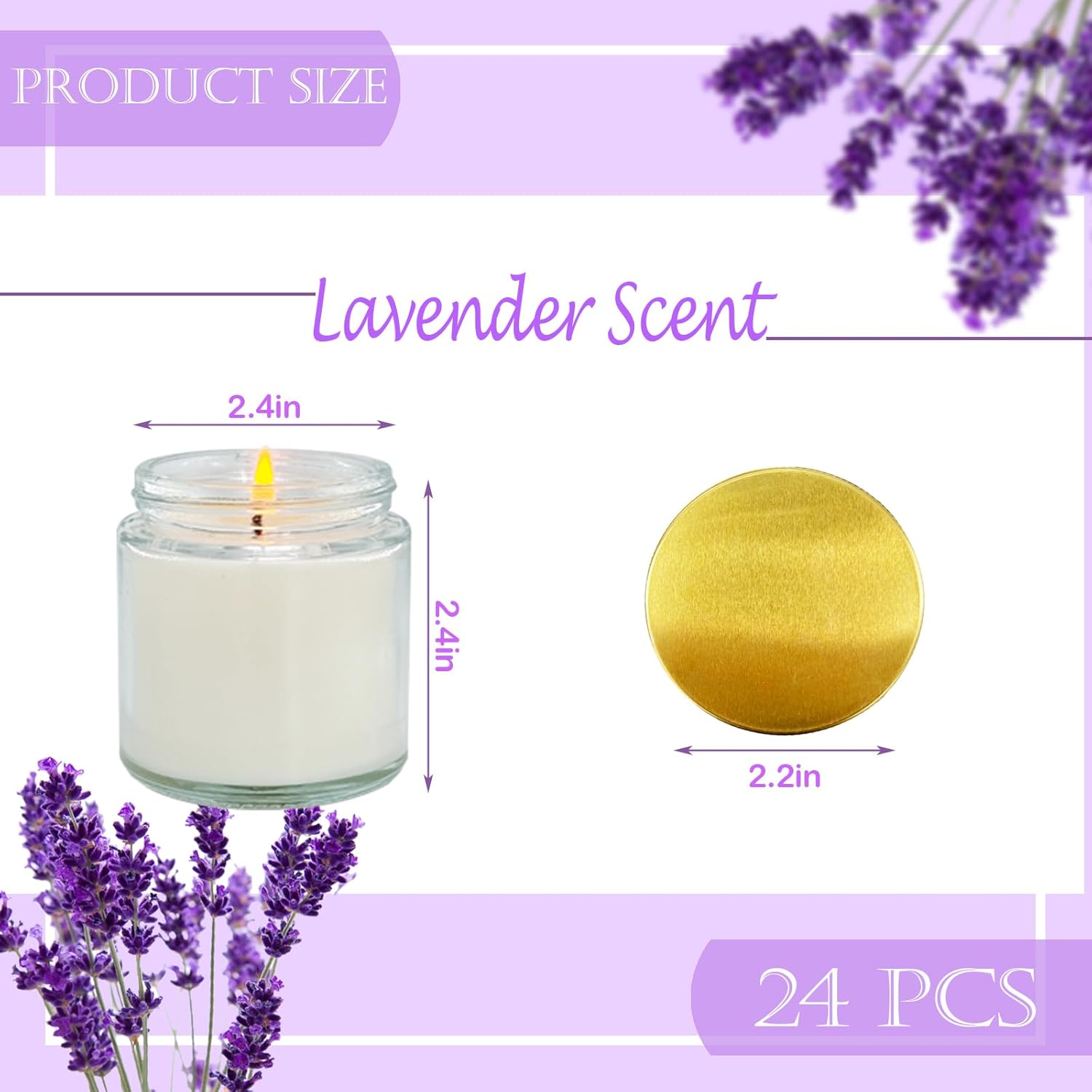 Soy Luxe Black Scented Candle - View 2
