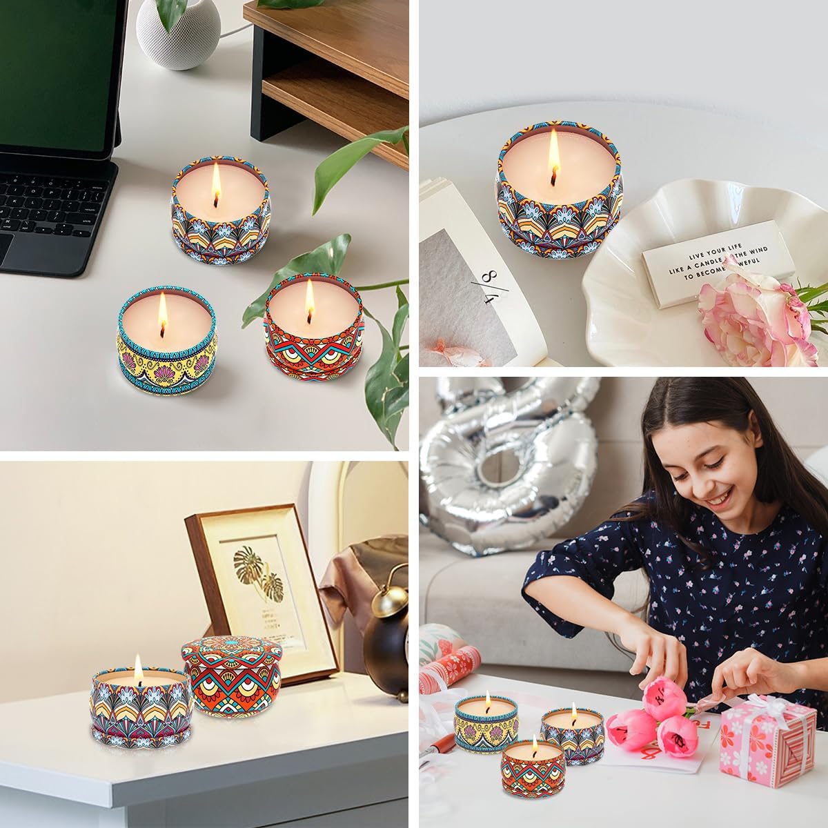 Soy Wax Scented Candle - View 6