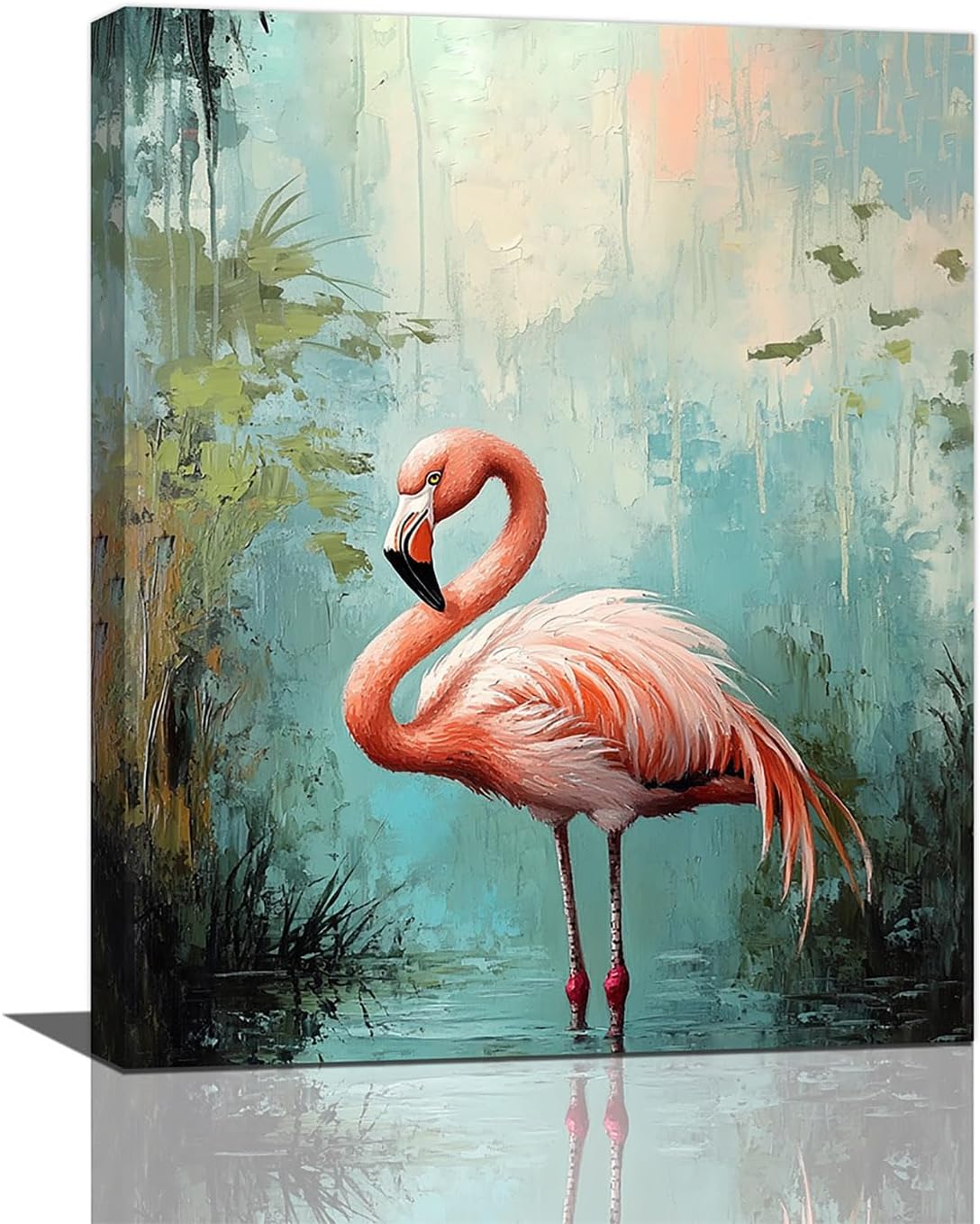 Framed Metal Wall Decor — 16" — 20L" x 16W"