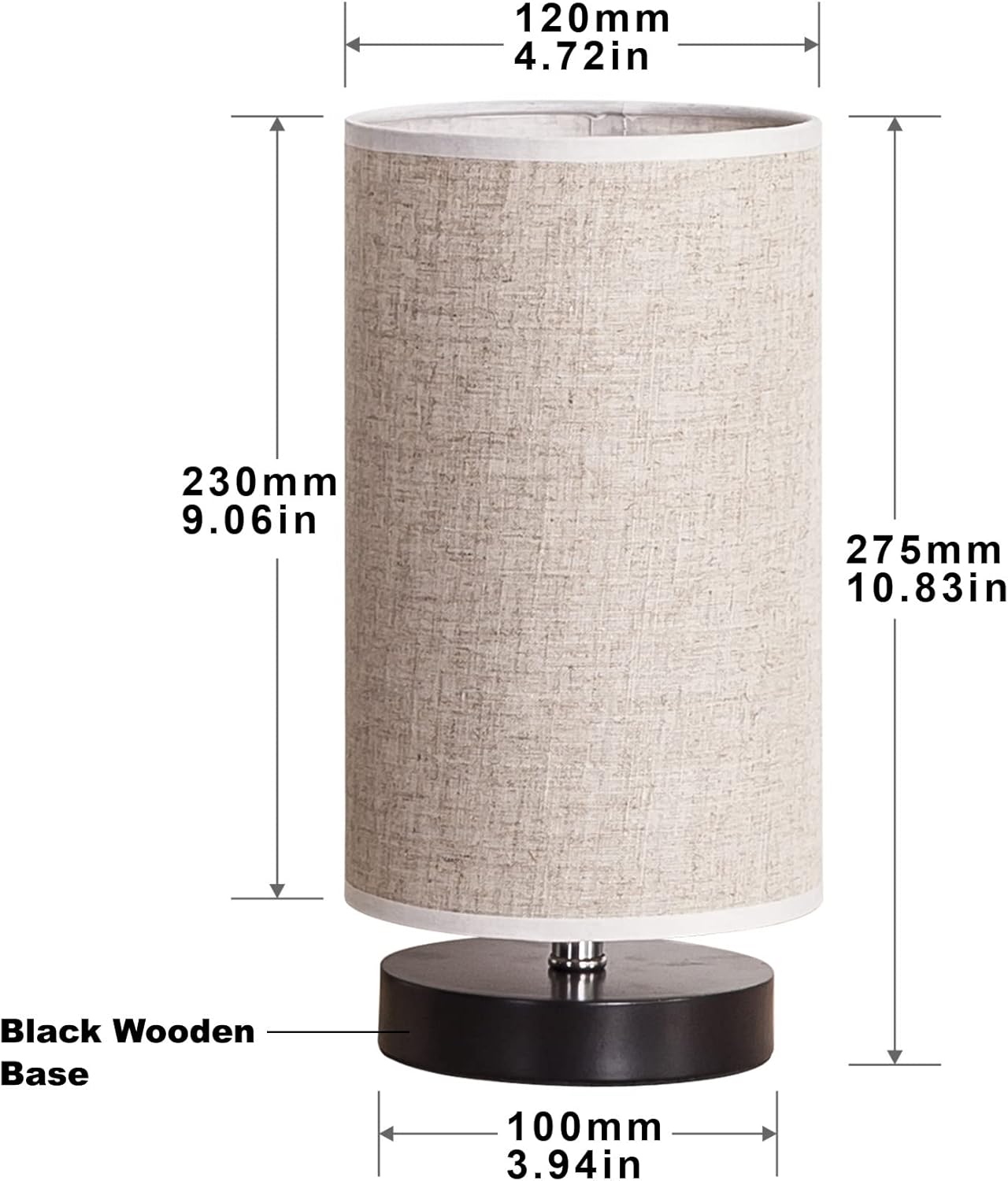 Wood Desk Lamp - View 4