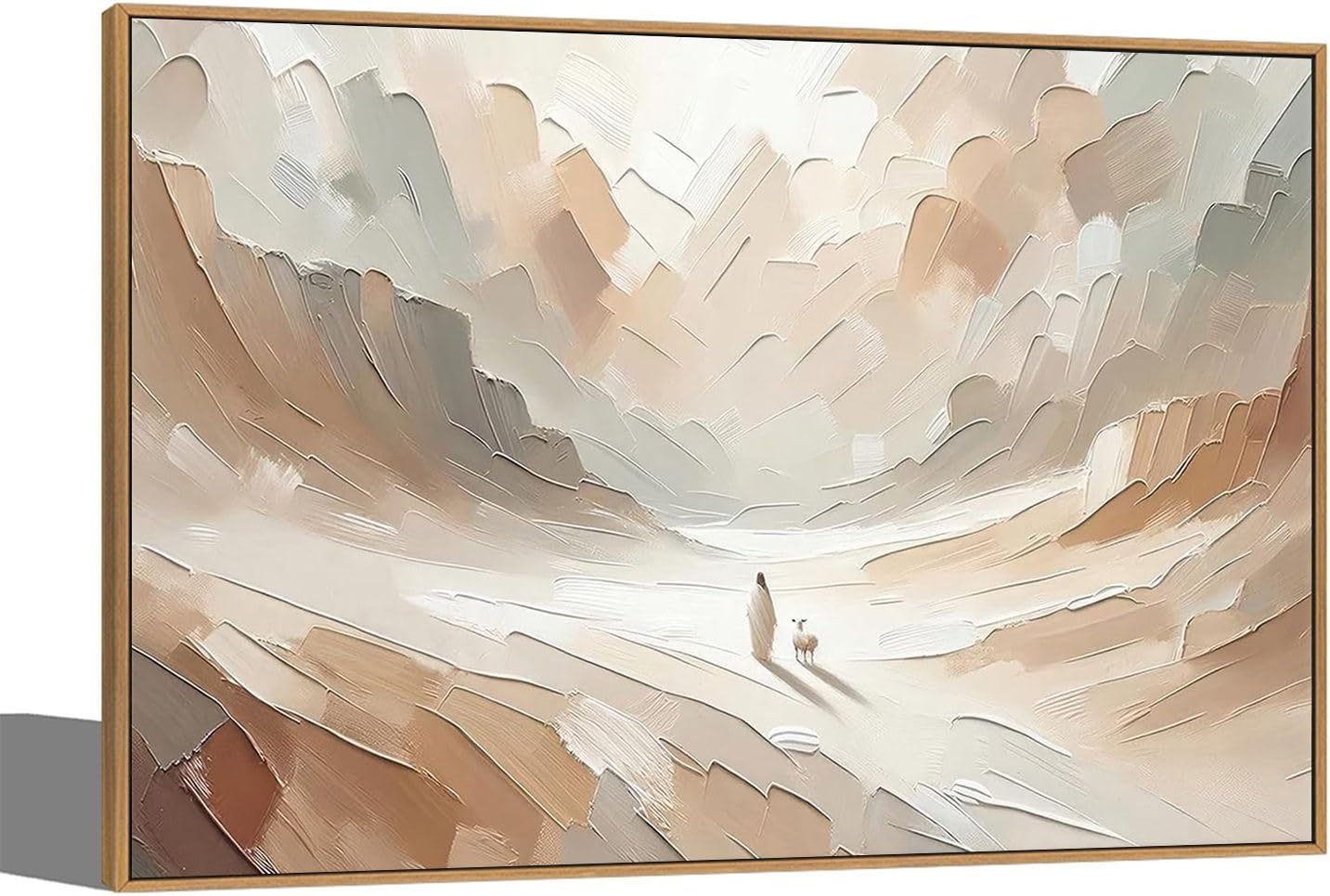 Black Canvas Wall Art — 28" — white 09