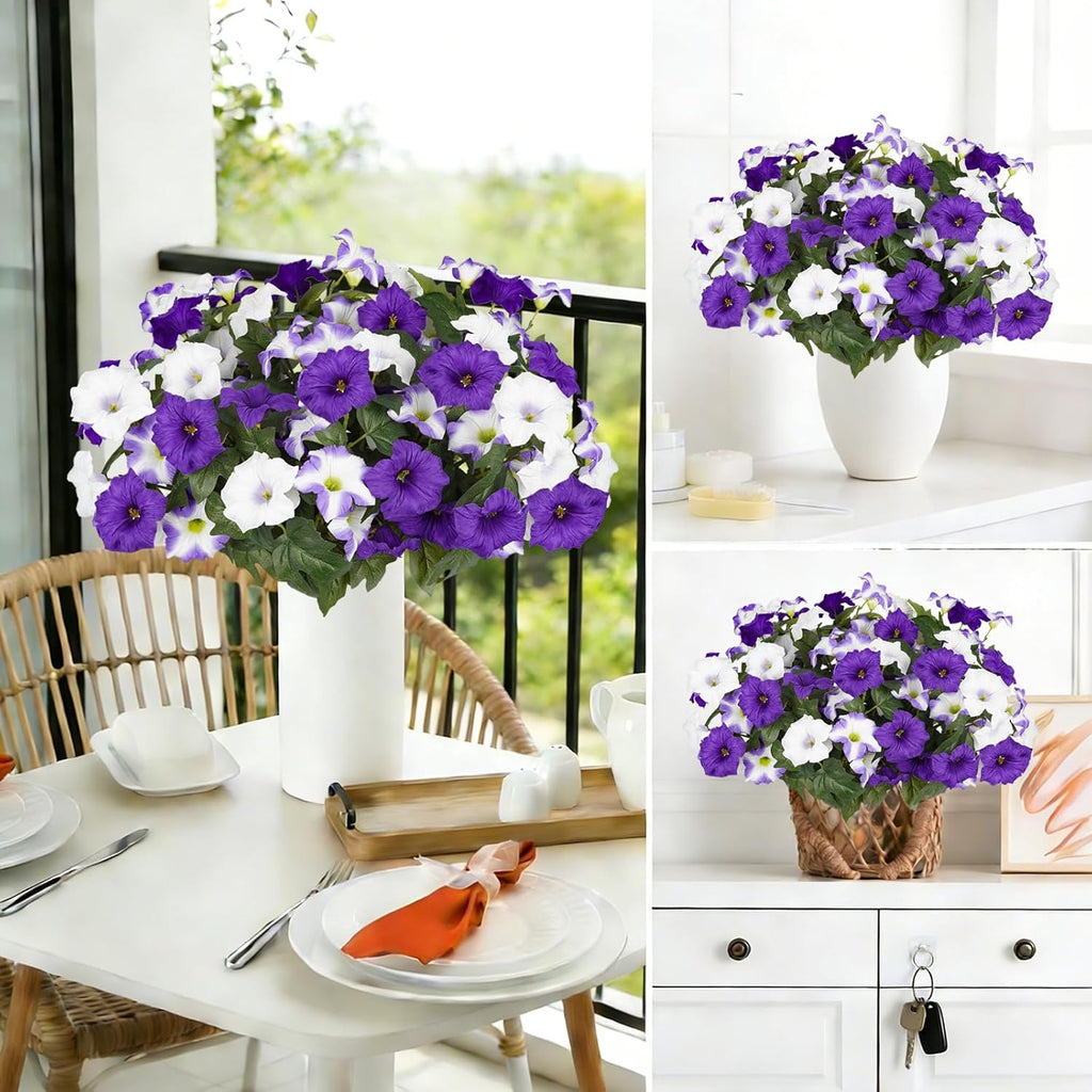 Blue Artificial Flowers - View 4