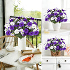 Blue Artificial Flowers - View 4