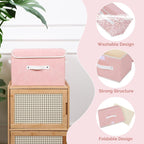 Pink Storage Bin — Set of 1 - View 4