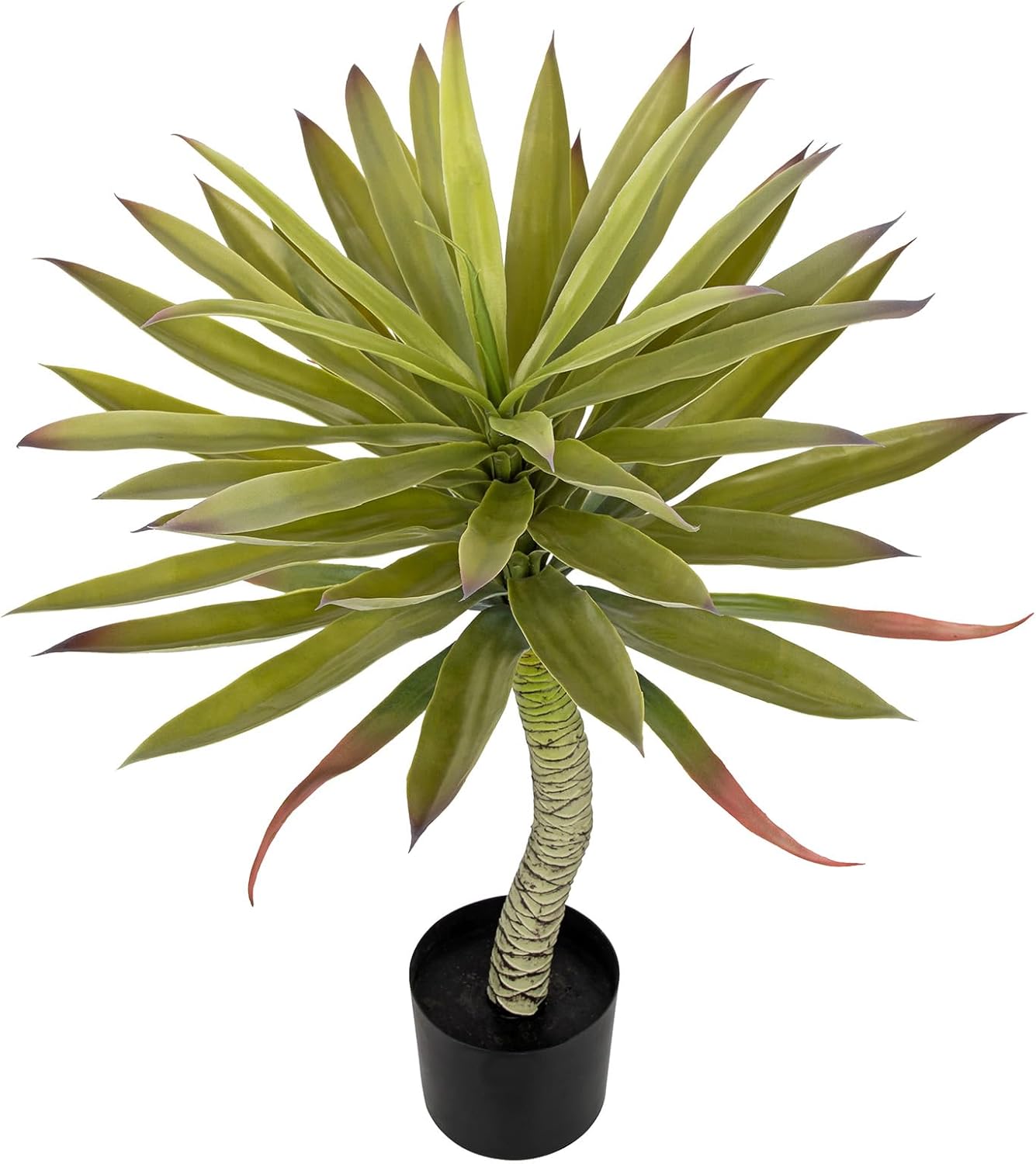 Green Artificial Plant — 35" — Grey Green