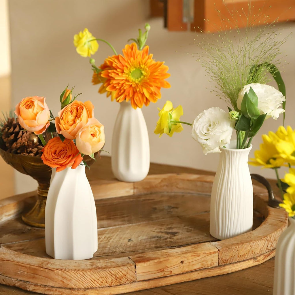 Boho Black Flower Vase — Set of 16 - View 7