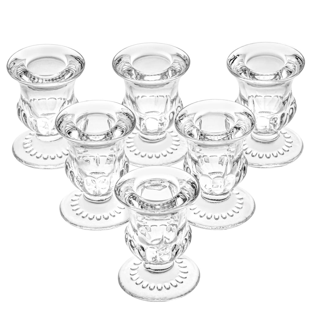 Luxe Glass Candle — Set of 6