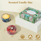 Soy Wax Metal Scented Candle - View 7