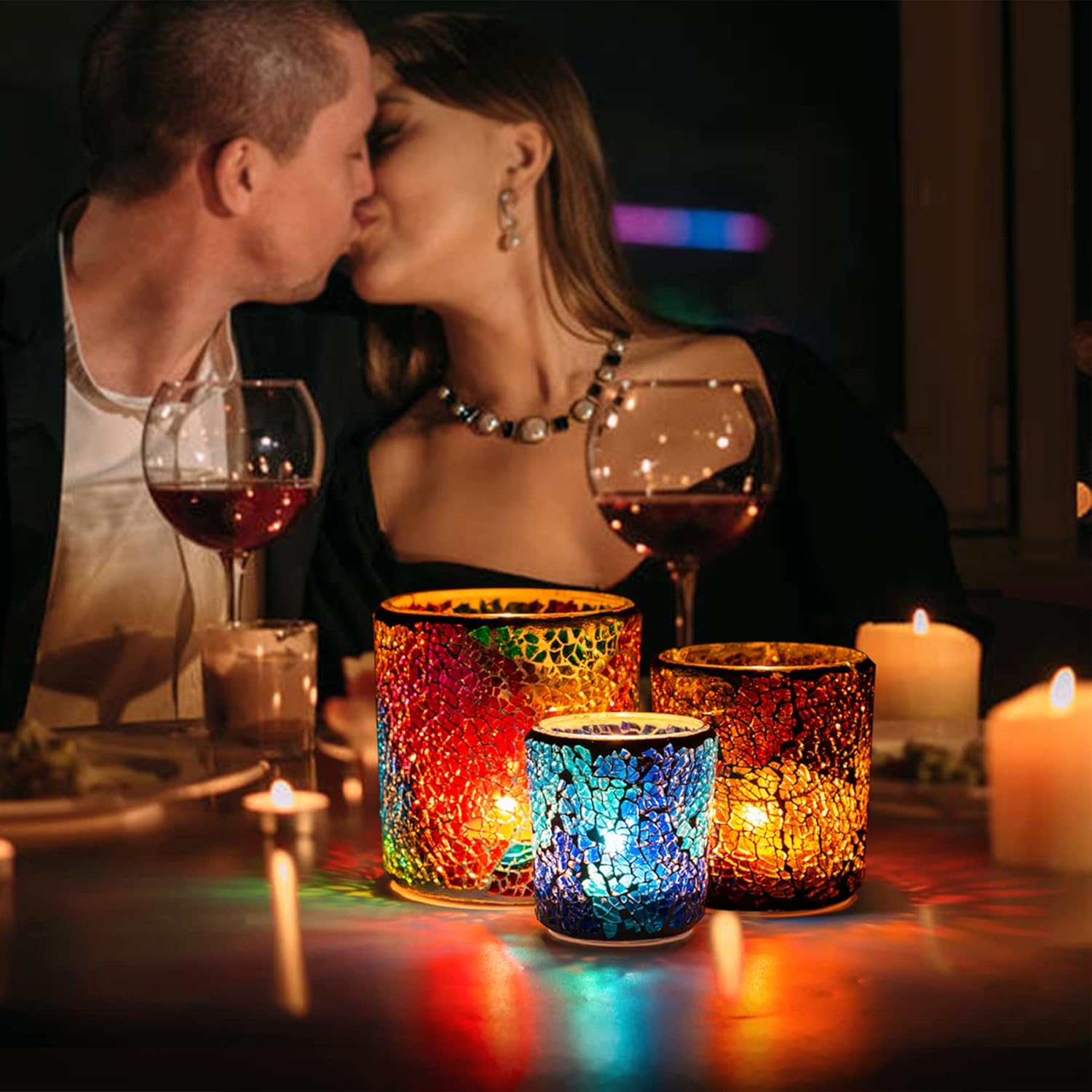 Silver Candle — Set of 3 - View 2