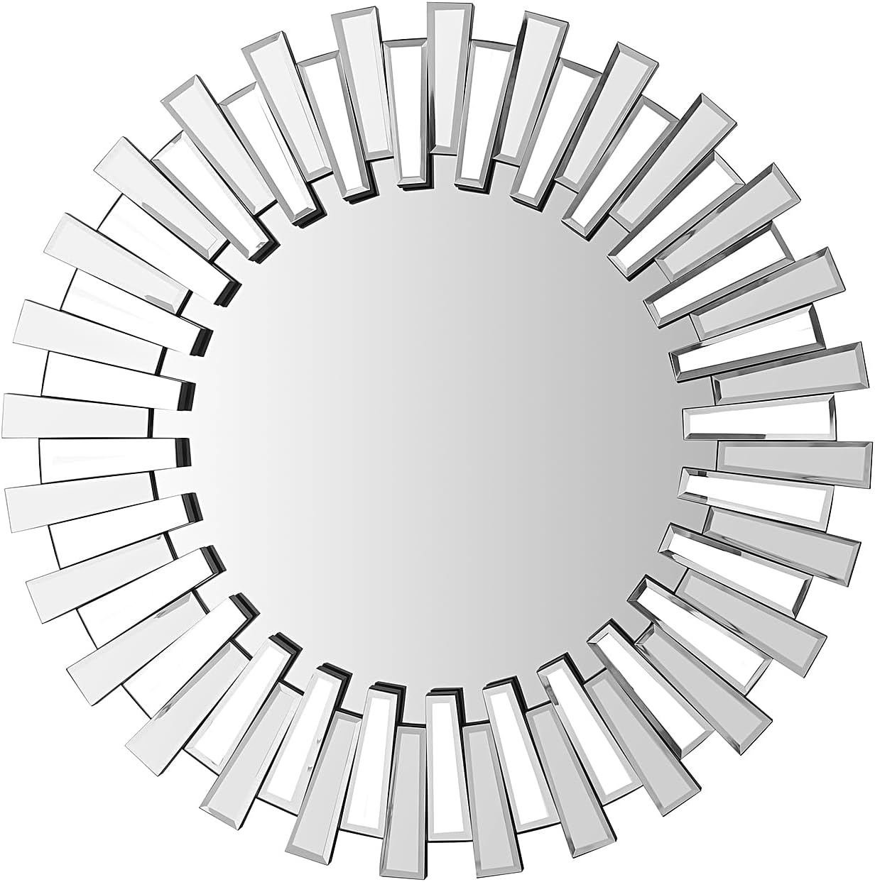 Framed Brown Wall Mirror — 32" - View 5