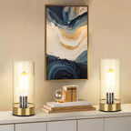 Luxe Black Nightstand Lamp - View 4