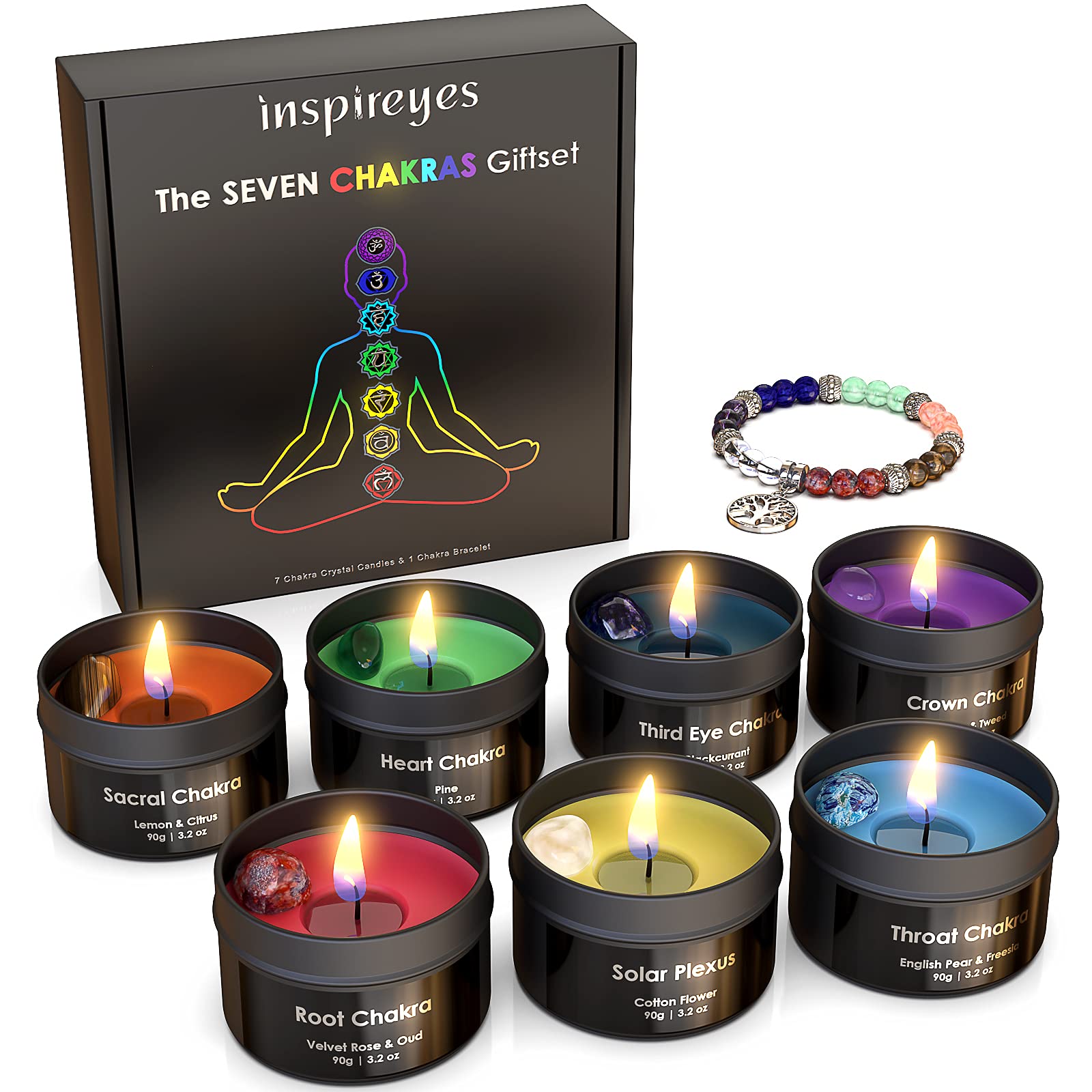 Luxe Glass Scented Candle
