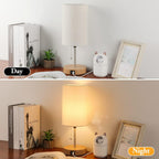 USB Modern Beige Desk Lamp — Set of 2 - View 3