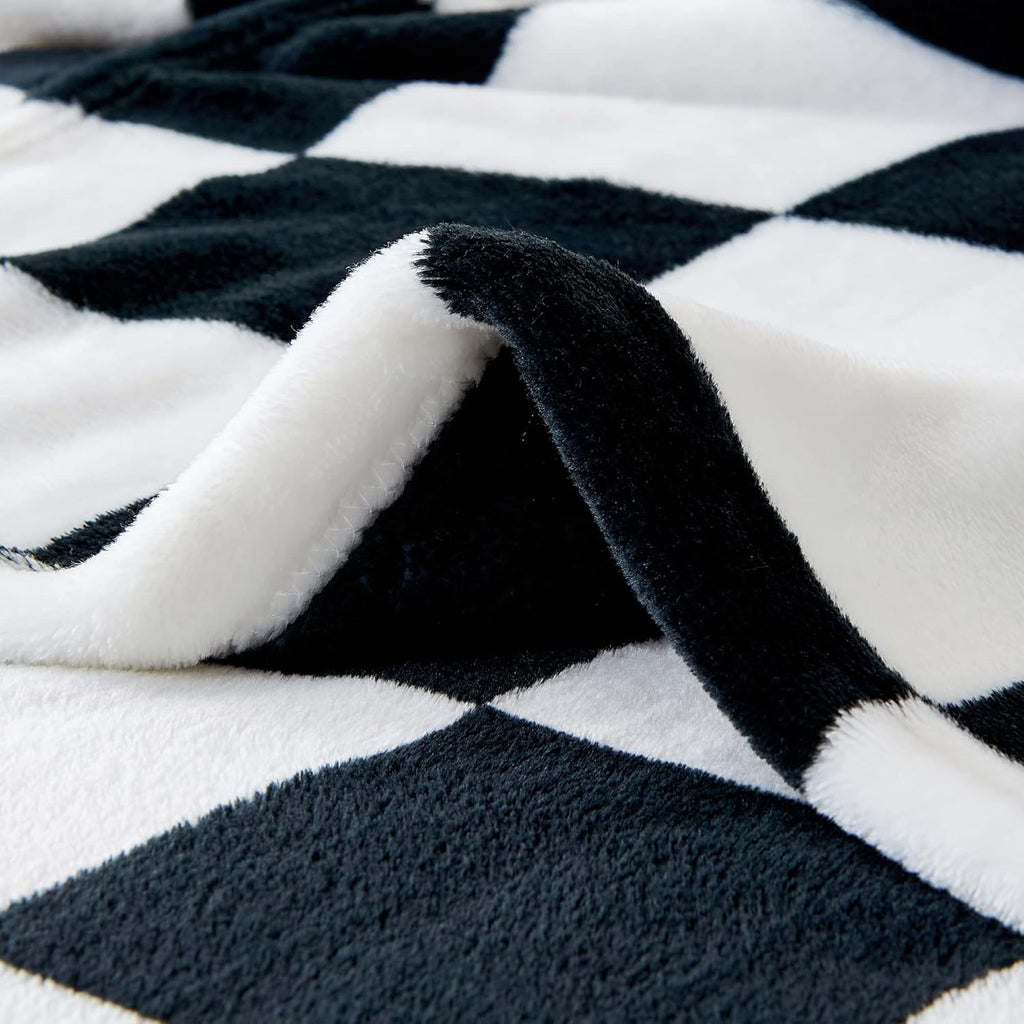 Black Throw Pillow — 50" - View 5