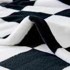 Black Throw Pillow — 50" - View 5