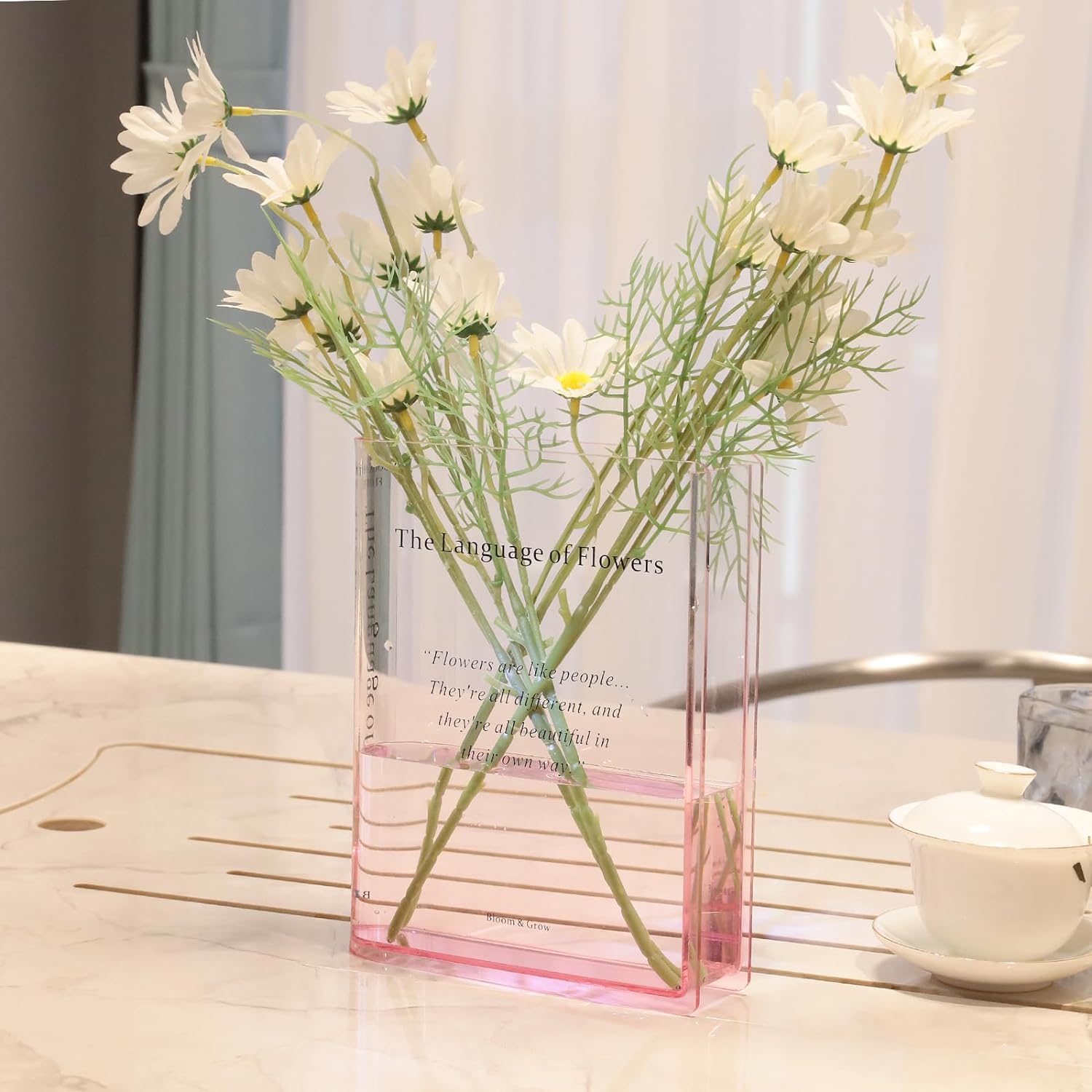 Pink Flower Vase — Pink