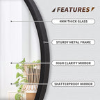 Metal Wall Mirror — 18" - View 5