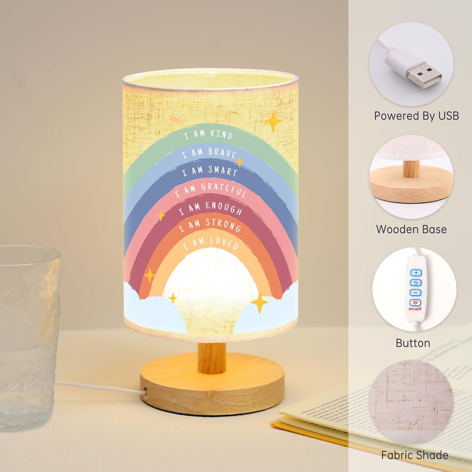 Boho Metal Desk Lamp - View 7