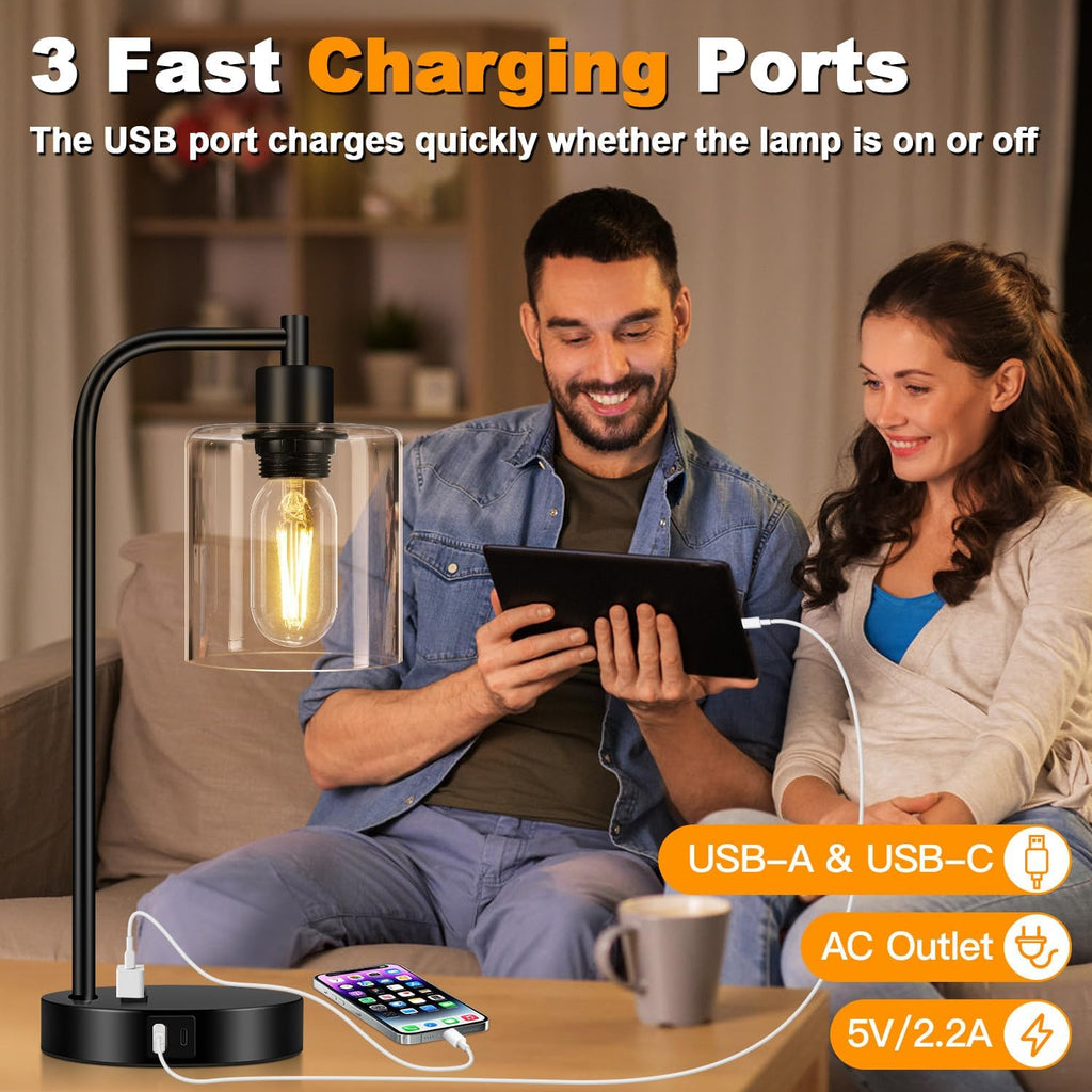 Dimmable Black LED Bulb — Set of 2 - View 7